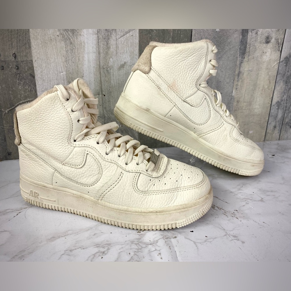 Nike Air Force 1 Sculpt Women's Sail Platform Sneakers size: 7.5 DC3590-102